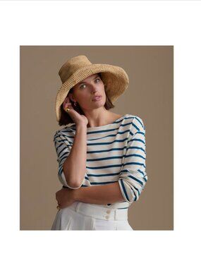 Jenni Kayne Crochet Raffia Sun Hat